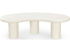 Sven Rice Tall Wooden Coffee Table - Ornate Home