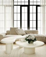 Sven Rice Tall Wooden Coffee Table - Ornate Home