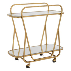 Swain Brass Serving Cart - Ornate Home