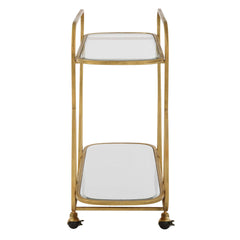 Swain Brass Serving Cart - Ornate Home