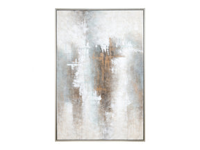 Swain Grey/White Canvas - Ornate Home