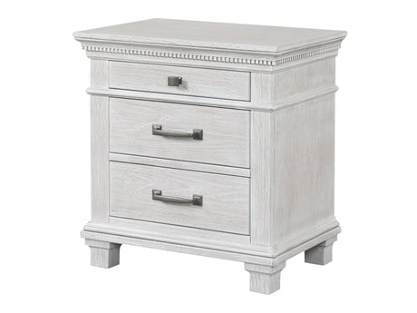 Swanley Weathered Gray Nightstand - Ornate Home