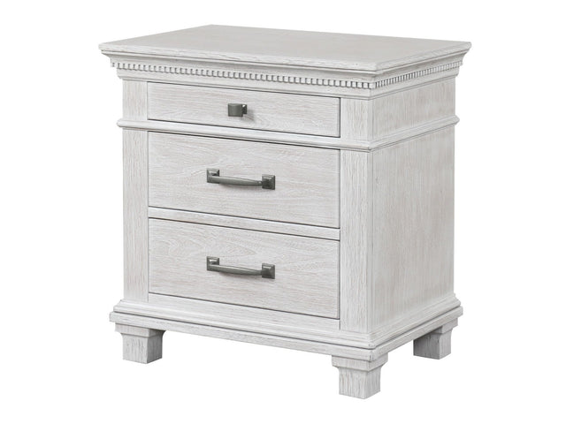Swanley Weathered Gray Nightstand - Ornate Home