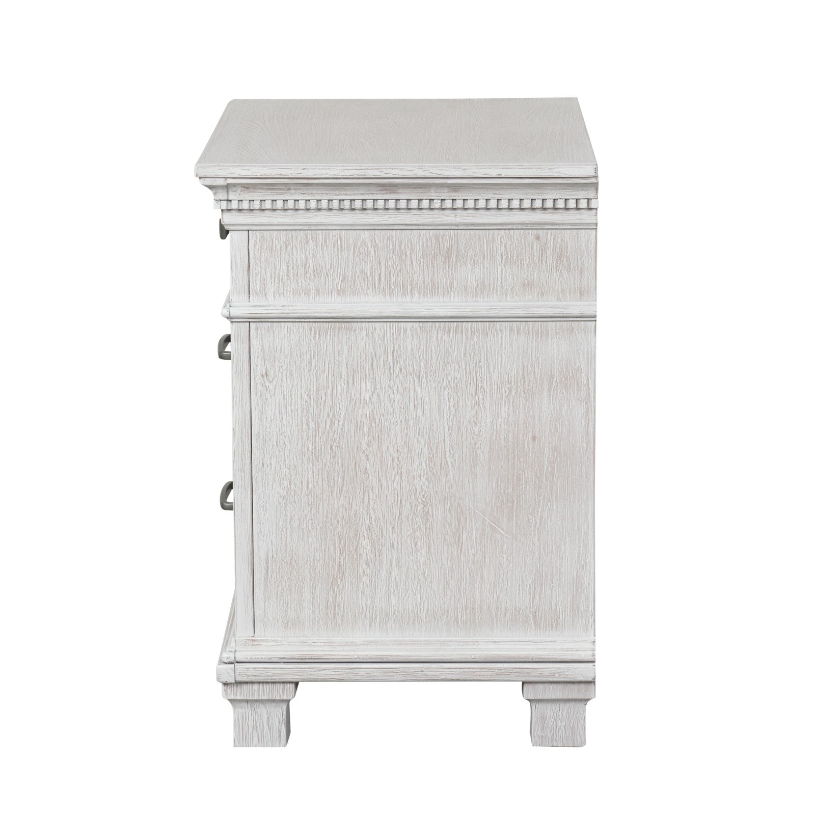 Swanley Weathered Gray Nightstand - Ornate Home