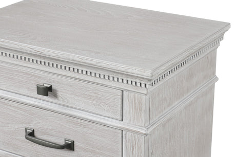 Swanley Weathered Gray Nightstand - Ornate Home