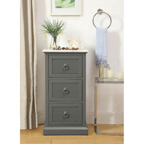 Swart White/Gray Cabinet - Ornate Home