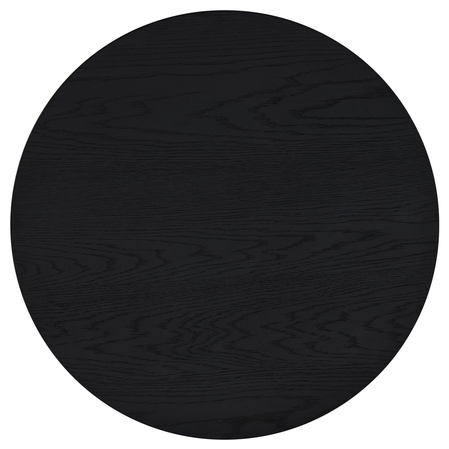 Sweeney Black 39-inch Round Wood Occasional Cocktail Coffee Table - Ornate Home