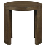 Sweeney Dark Walnut 2-piece Coffee and End Occasional Table Set - Ornate Home
