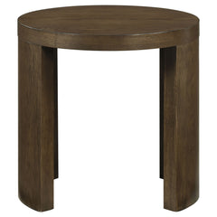 Sweeney Dark Walnut 2-piece Coffee and End Occasional Table Set - Ornate Home