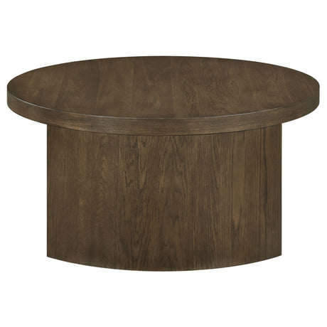 Sweeney Dark Walnut 3-piece Coffee and End Occasional Table Set - Ornate Home