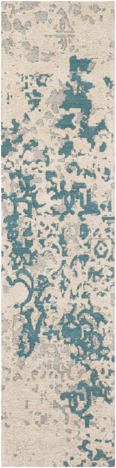 Sweeny Beige/Blue Abstract Area Rug - Clearance - Ornate Home