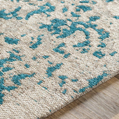 Sweeny Beige/Blue Abstract Area Rug - Clearance - Ornate Home