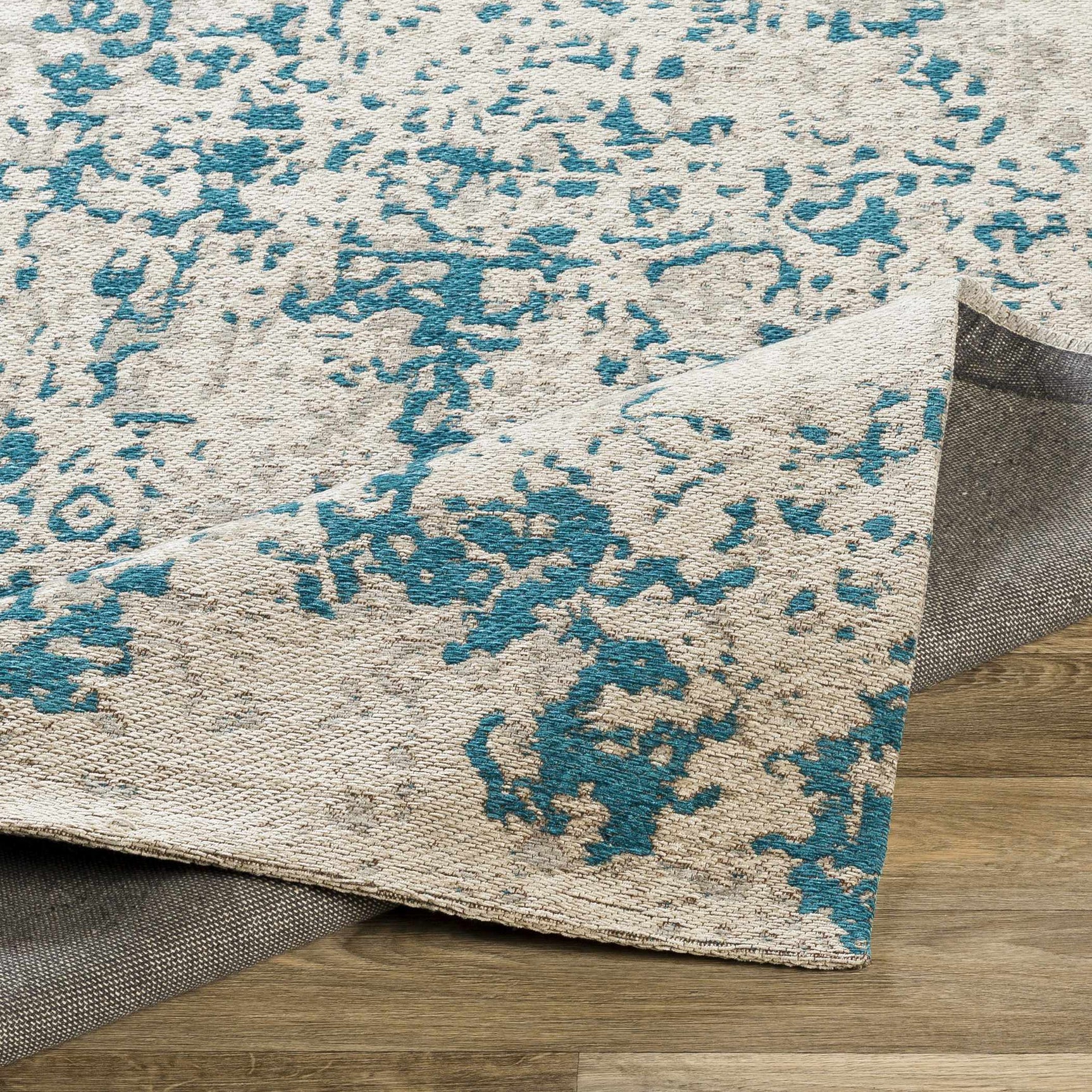 Sweeny Beige/Blue Abstract Area Rug - Clearance - Ornate Home