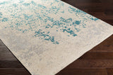 Sweeny Beige/Blue Abstract Area Rug - Clearance - Ornate Home