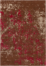 Sweeny Rust/Red Abstract Area Rug - Clearance - Ornate Home
