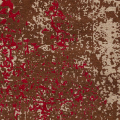 Sweeny Rust/Red Abstract Area Rug - Clearance - Ornate Home