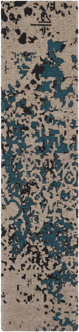 Sweeny Teal Abstract Area Rug - Clearance - Ornate Home