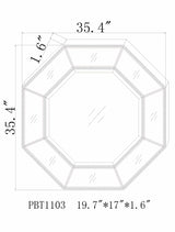 Swellendam Gold Octagonal Mirror - Ornate Home