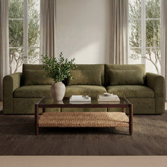 Swift Dark Green Right Arm Facing Chair - Ornate Home