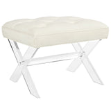 Swift Ivory Bench - Ornate Home