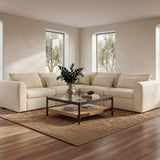 Swift Light Beige Corner Chair - Ornate Home