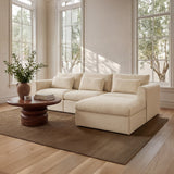 Swift Light Beige Lounge Modular Sectional - Ornate Home