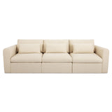 Swift Light Beige Modular Sofa - Ornate Home