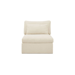 Swift Light Beige Slipper Chair - Ornate Home