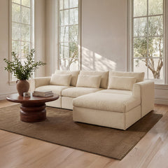 Swift Light Beige Slipper Chair - Ornate Home