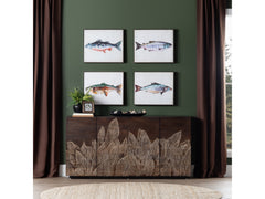 Swimming School Multi/Green Canvas - Ornate Home