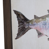 Swimming School Multi/Green Canvas