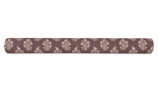 Sybil Dark Mauve Large Bolster Pillow - Ornate Home