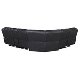 Sycamore Dark Grey Power Reclining Sectional Sofa - Ornate Home