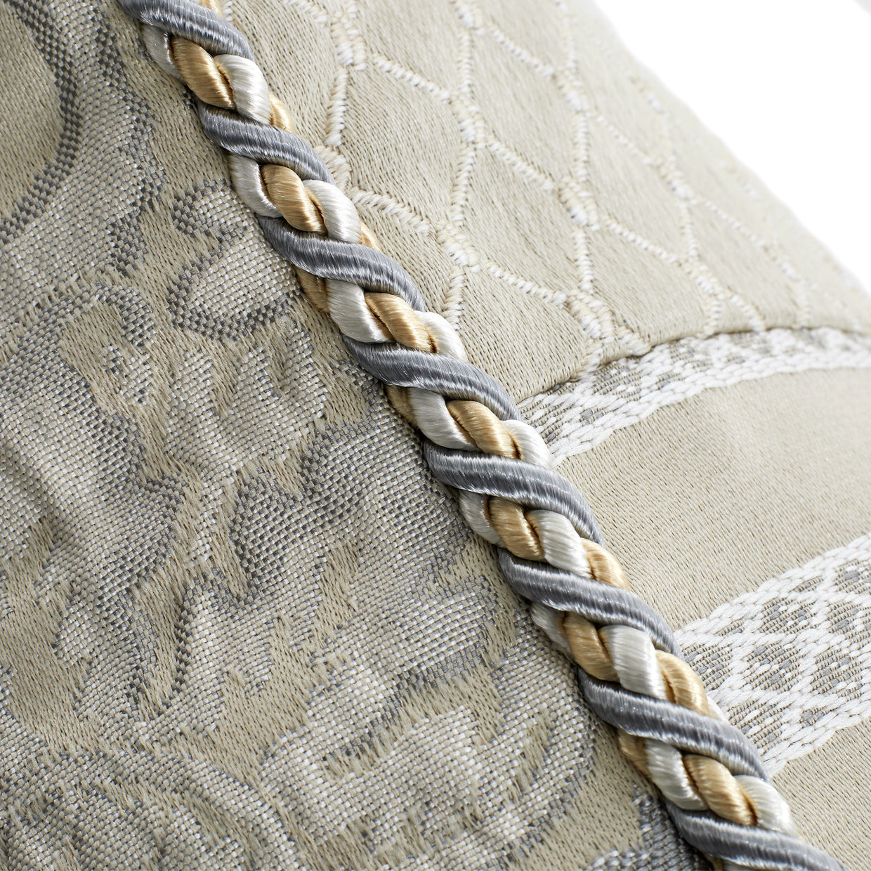 Sycamore Grove Silver Comforter Set - Ornate Home