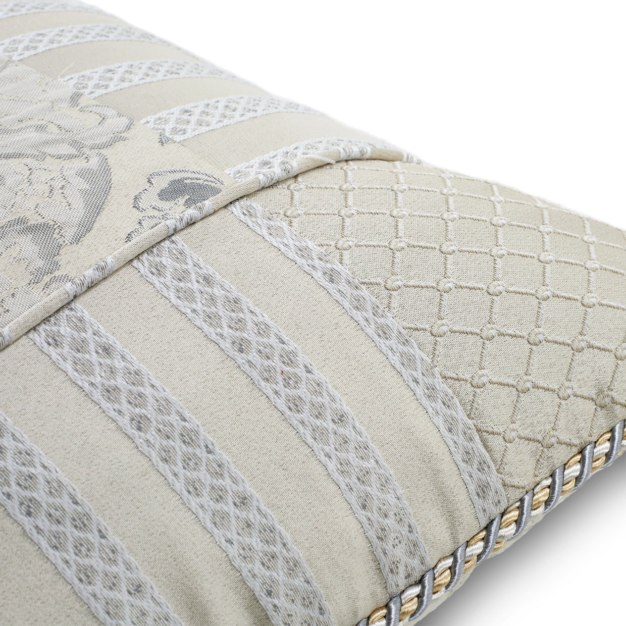Sycamore Grove Silver Comforter Set - Ornate Home