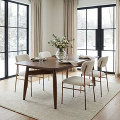 Sydhavnen Cream & Gold Dining Chair - Ornate Home