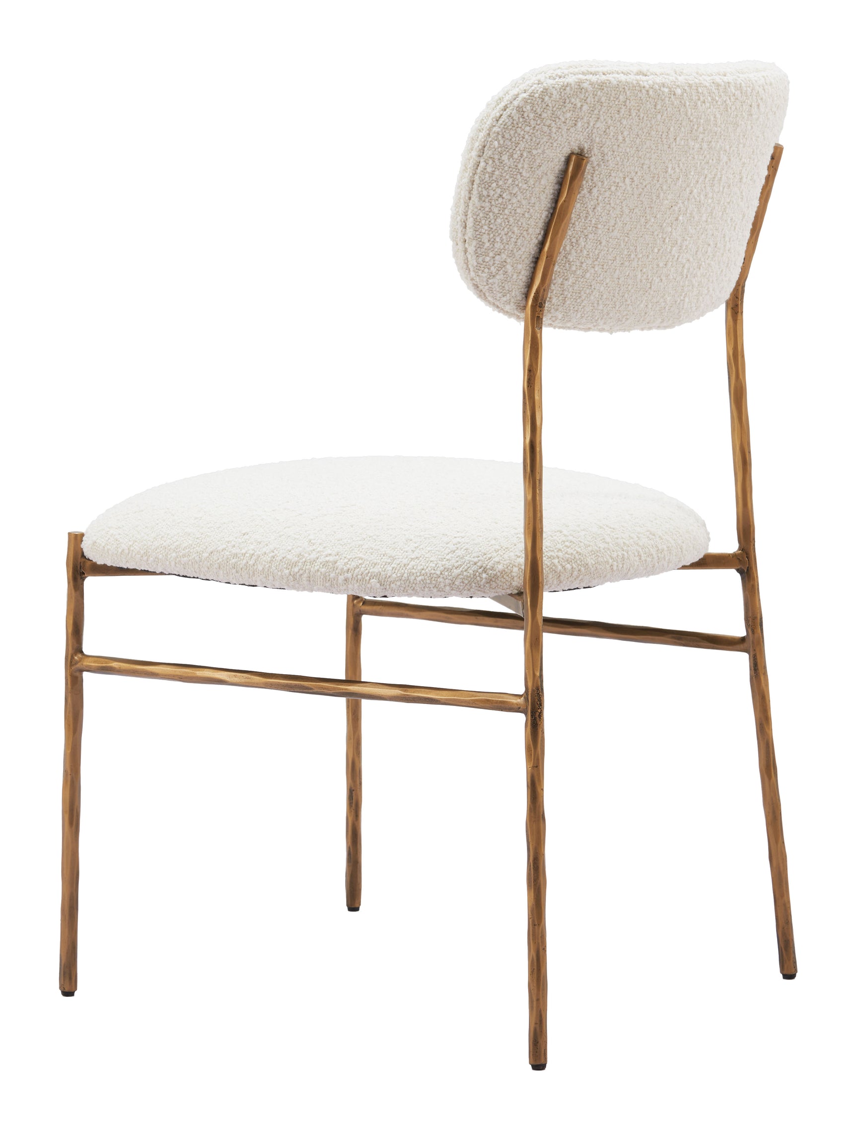 Sydhavnen Cream & Gold Dining Chair - Ornate Home