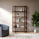Sydney Bark Brown Bookcase - Ornate Home