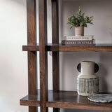 Sydney Bark Brown Bookcase - Ornate Home