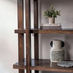 Sydney Bark Brown Bookcase - Ornate Home