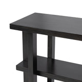 Sydney Classic Espresso 60" Rectangular Console Table