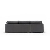 Sydney Gray 2pc LAF Chaise Sectional (110") - Ornate Home