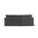Sydney Gray 2pc LAF Chaise Sectional - Ornate Home