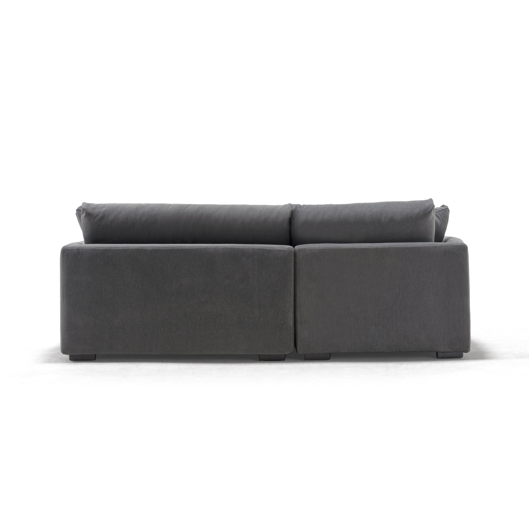 Sydney Gray 2pc LAF Chaise Sectional - Ornate Home