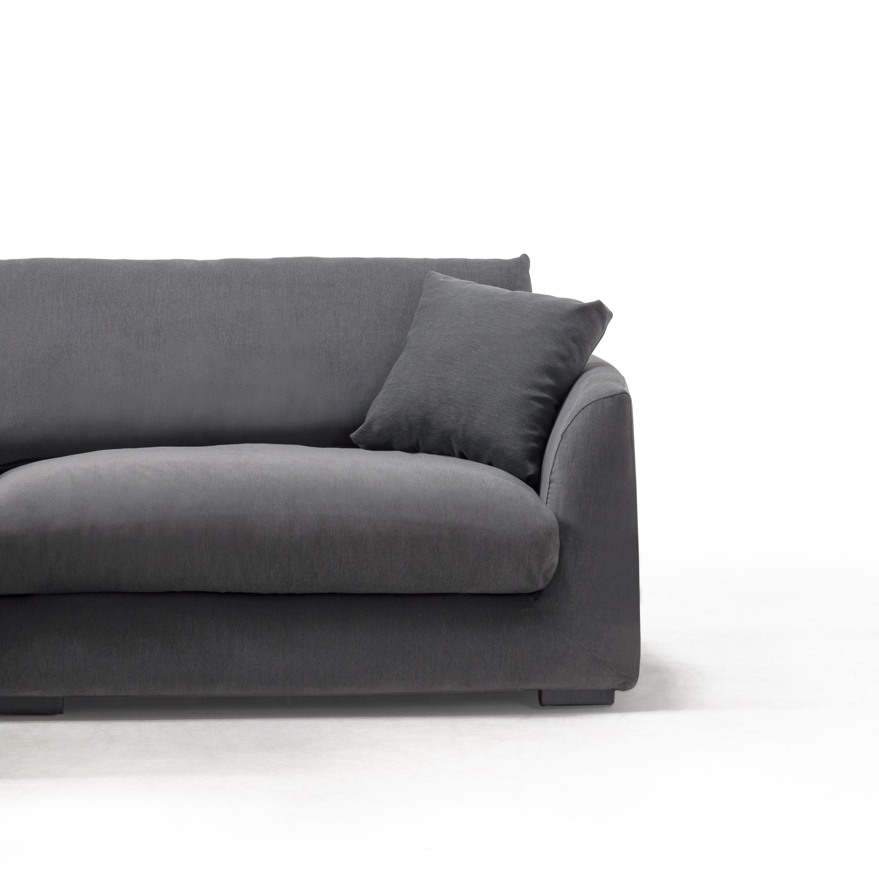 Sydney Gray 2pc LAF Chaise Sectional - Ornate Home