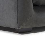 Sydney Gray 2pc RAF Chaise Sectional (110") - Ornate Home