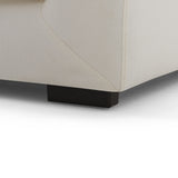 Sydney White 2pc LAF Chaise Sectional (110") - Ornate Home