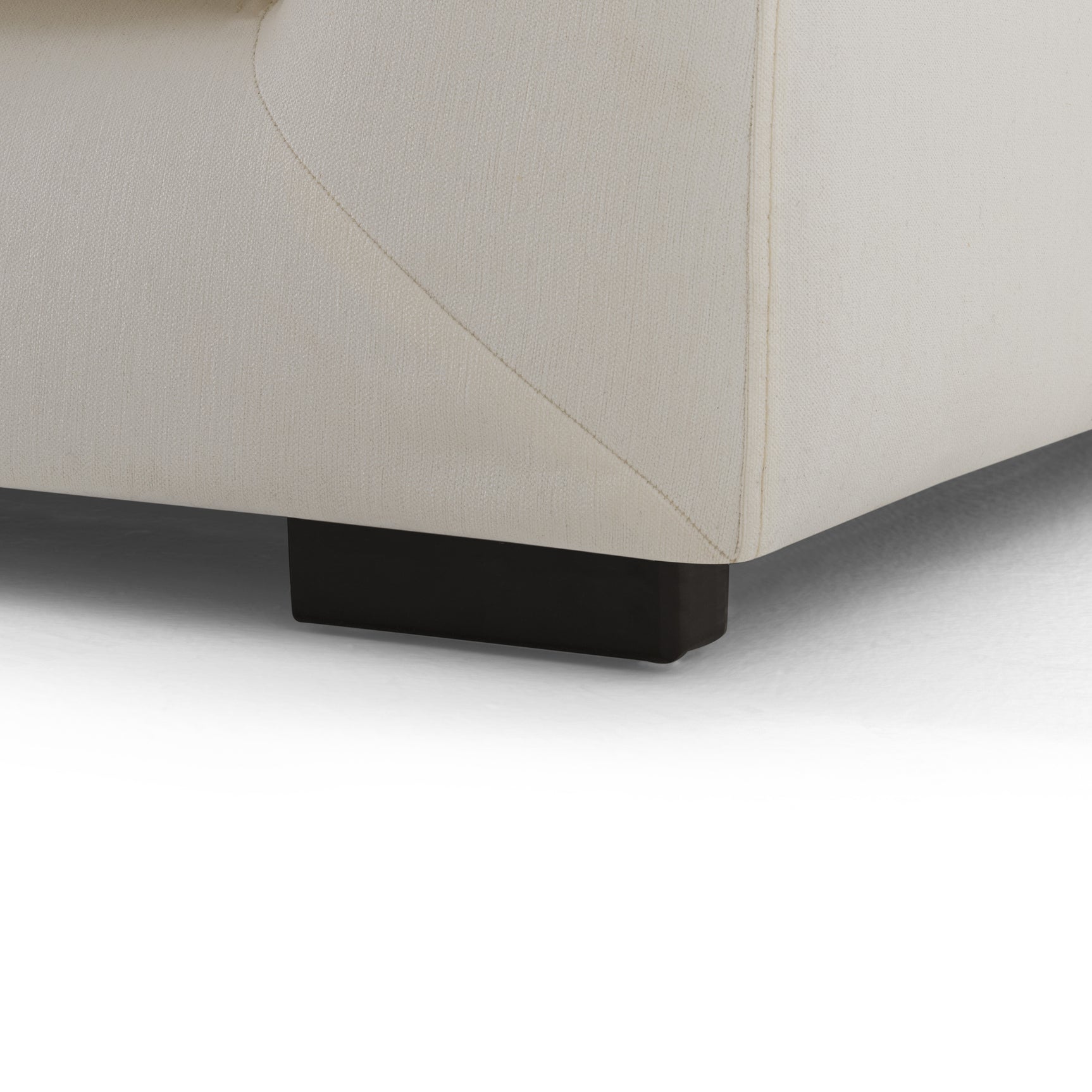 Sydney White 2pc LAF Chaise Sectional - Ornate Home