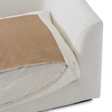 Sydney White 2pc LAF Chaise Sectional - Ornate Home