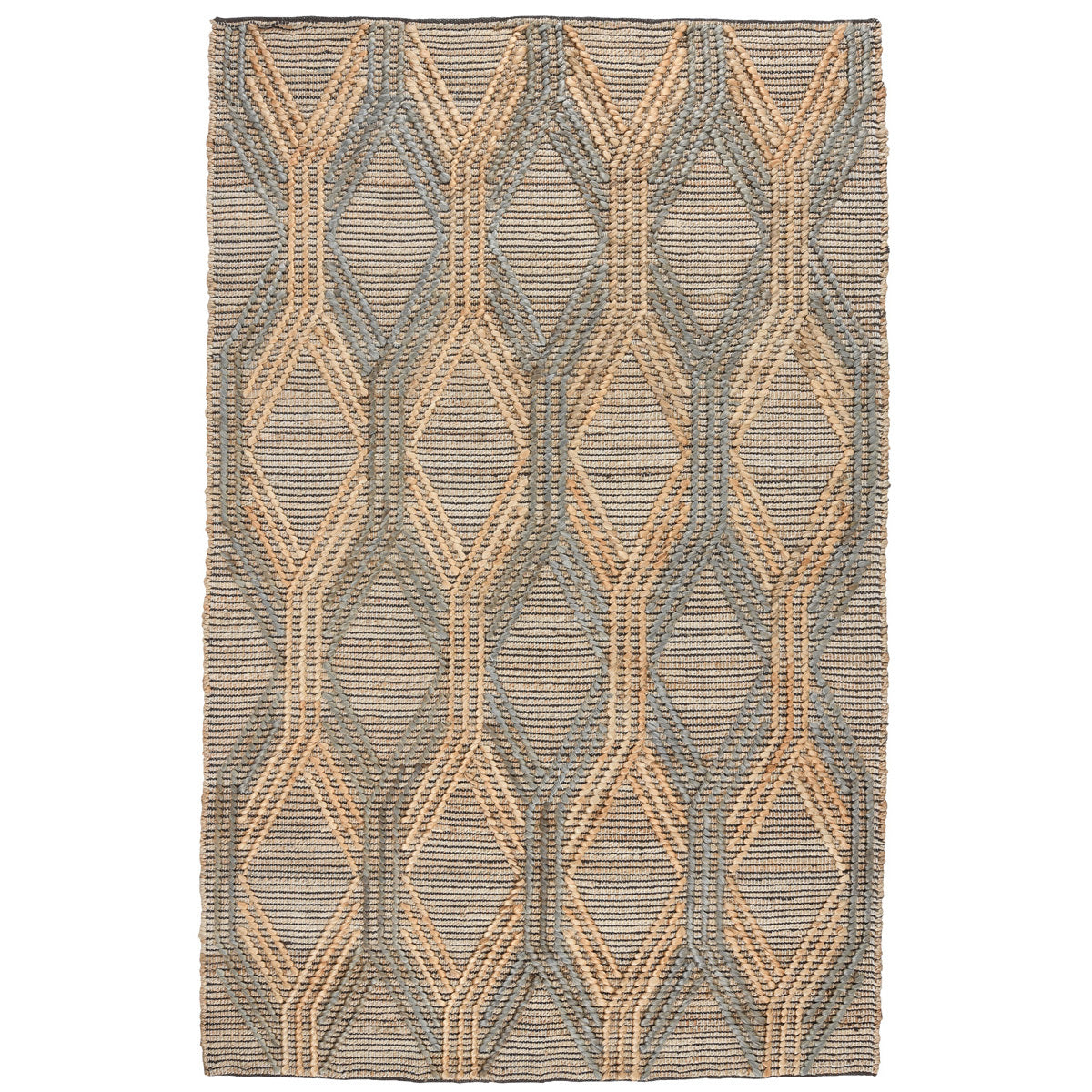 Sylmar Natural/Mineral Blue Rug - Ornate Home